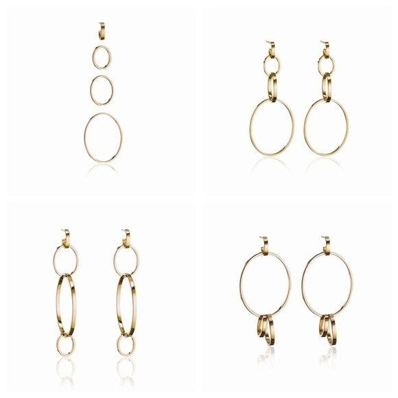 Vita Fede Cassio Modular Link Earrings - Picture 3 of 14